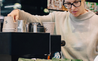 Woolworths in-store coffee sampling in September
